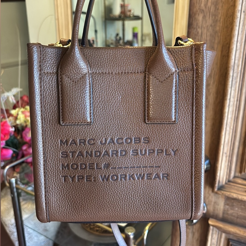 Marc Jacobs Standard Supply Small Pebble Leather Tote Bag Workwear